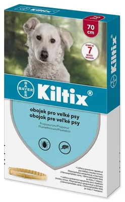 Produktbild von Kiltix Halsband gegen Parasiten 70cm!