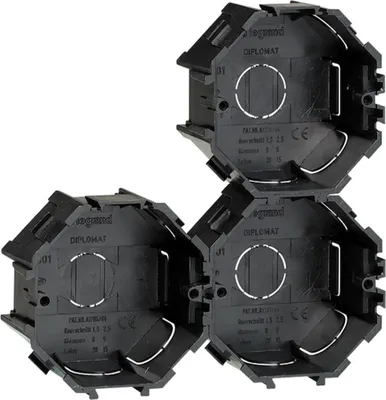 Immagine prodotto di Legrand Interruttore e scatola di derivazione combinabili Profondità 47 mm, 1 pz.