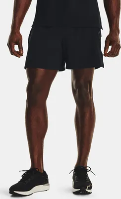 Zdjęcie produktu dla Under Armour Men's UA Launch Elite 5'' Shorts Black/Reflective XL Fitness spodnie