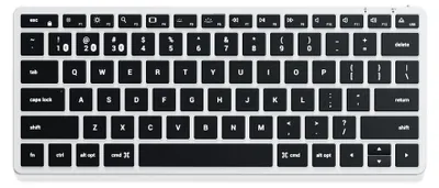 Obrázek produktu pro Bezdrátová klávesnice - Podsvícená - US QWERTY - Stříbrná - Pro Apple a Windows