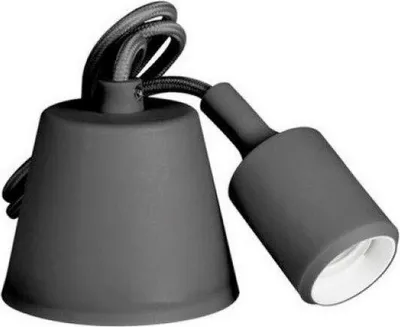 Obrázok produktu pre Stolná lampa EDM 32421 čierna silikónová 60 W 220-240 V 98,4 x 4,4 cm