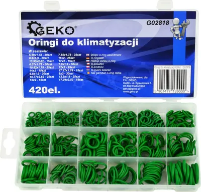 Obrázok produktu pre Sada O-krúžkov pre klimatizáciu 420ks