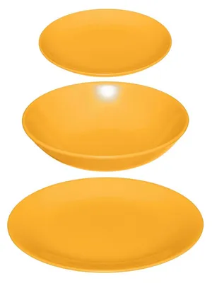 Produktbild von Geschirr-Set für 6 Personen COLORAMA, Porzellan