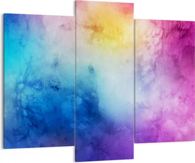 Produktbild von Bild auf Leinwand - Leinwandbild - Abstraktion modern - 130x100cm - Wand Bild - Wanddeko - Leinwanddruck - Bilder - Kunstdruck - Wanddekoration - Leinwand bilder - Wandkunst - CB130x100-3750