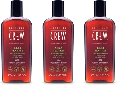 Produktbild von 3-in-1 Tea Tree Shampoo, Conditioner & Bodywash 3x450 ml