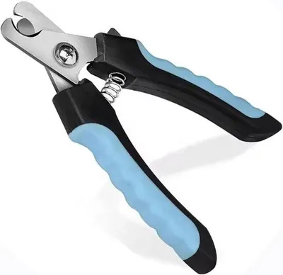 Produktbild von Famanu Nagelknipser für Hunde und Katzen - Schwarz und Blau