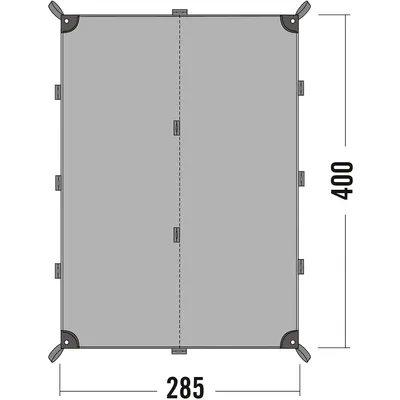 Produktbild von Tatonka Tarp 4 Simple Sonnensegel 400 x 280 cm