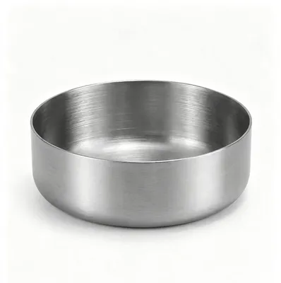 Edelstahl-Servierschalen 8 cm, Mini-Schalen für Saucen, Sushi, silber