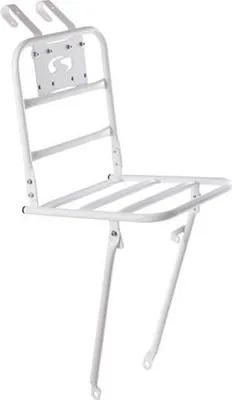 Image de Steco porte-bagages avant 26/28 pouces acier blanc