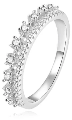 Immagine prodotto di Anello in argento con zirconi chiari AGG409, 62 mm