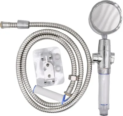 Immagine prodotto di INF Soffione doccia turbo con flessibile e filtro acqua