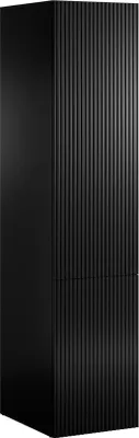 Immagine prodotto di Dmora Armadio Multiuso 1 Anta Treville 55.5x198.5h cm Nero, Un'anta 5 Vani