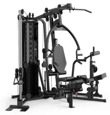 Produktbild von FINNLO Autark 6600, 120 kg, 5 kg, 100 kg, 5 kg, Rücken, Bizeps, Brust, Schultern, Trizeps, Anthrazit, Schwarz, Silber