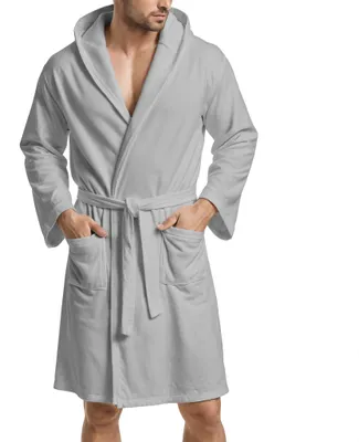 Productafbeelding van PETTI Artigiani Italiani: Microvezel badjas voor heren en dames, met capuchon en zakken