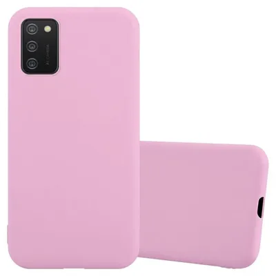 Immagine prodotto di Cadorabo custodia per Samsung Galaxy A02s custodia protettiva in rosa custodia del telefono cellulare TPU custodia in silicone copertura