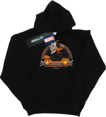Produktbild von Marvel - "Ghost Rider Robbie Reyes Racing" Kapuzenpullover für Jungen BI9479 (116) (Schwarz)