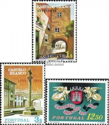 Produktbild von Briefmarken Portugal 1971 Mi 1143-1145 (kompl.Ausg.) postfrisch Stadtrecht