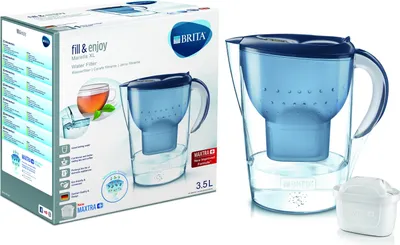 Zdjęcie produktu dla Filtr do dzbanka Brita Marella XL 3,5 l Niebieski, przezroczysty