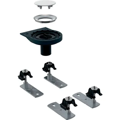 Produktbild von Geberit 154030001 Ablaufanschluss m. 4 F. für Setaplano