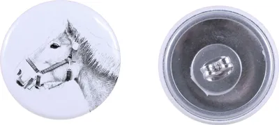 Produktbild von Haflinger - deine Ohrringe, handgemacht, Schmuck handgefertigt von der Marke Art-Dog