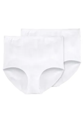 Produktbild von Schiesser Maxi-slip unterhose unterwäsche basic 2er-Pack Baumwolle Essentials weiss 44