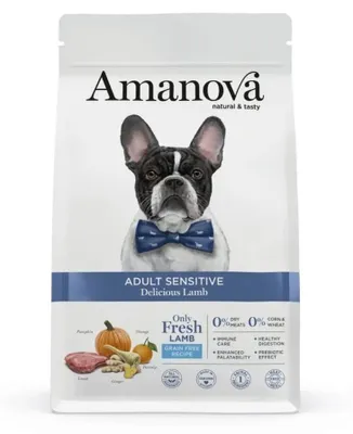 Produktbild von Amanova Small Getreidefreies Lamm-Hundefutter
