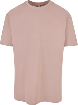 Produktbild von Build Your Brand BY102 | Herren Heavy Oversize Tee - Farbe: Dusk Rose - Größe: XS