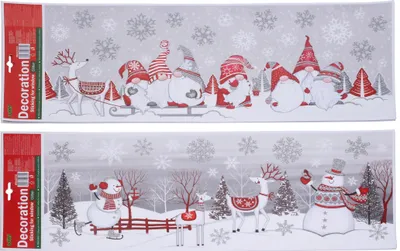 Immagine prodotto di Decorazione per finestra 59,5x21 cm NATALE