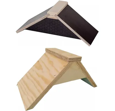 Produktbild von 10 Stück Sitzbrettchen Taubensitz Dreiecksitze Taubensitzbrett 10 Pack Holz