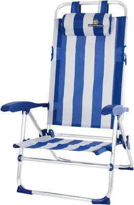 Produktbild von Faltbarer Strandstuhl mit Armlehnen und 9 Positionen -  12009 (Marinera)