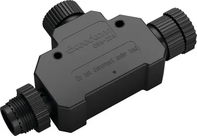 Produktbild von Philips T-Stück Outdoor schwarz, Anschlussmodul, Schwarz, Kunststoff, Philips, Garten hinter dem Haus, Vorgarten, Garten, Terrasse, IP67