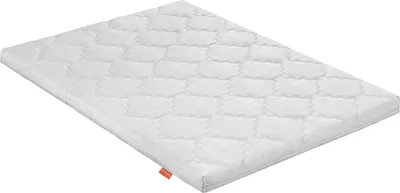 Produktbild von sleepling Laufgittermatratze, Babymatratze Laufstall, 75 x 100 x 5 cm, Bezug waschbar 60 Grad, weiß