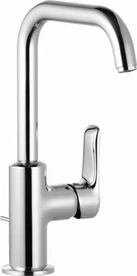 Zdjęcie produktu dla Kludi jednouchwytowa bateria umywalkowa PURE&SOLID DN 15, obrotowa, bez wylewki, chrom