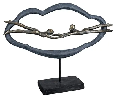Produktbild von Casablanca by Gilde Dekofigur Skulptur Love is in the air H. 32 cm,89383