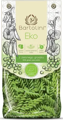 Obrázok produktu pre PROTEÍNOVÉ CESTOVINY (ZELENÝ HRÁŠOK)ZELENÉ 250 g - BARTOLINI