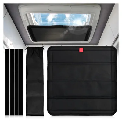 Produktbild von Dachentlüftungsabdeckung für Wohnwagen, faltbar, 40,6 x 40,6 cm