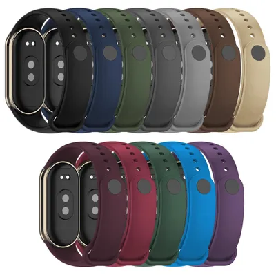 Zdjęcie produktu dla Zestaw: 12x pasek ChronSmarta do smartband'a Xiaomi Mi Band 8 / 9 / 10