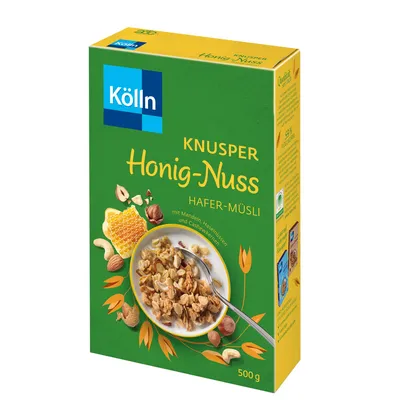 Obrázok produktu pre Kölln 493848 Kölln Honig-Nuss Müsli 500,0 g