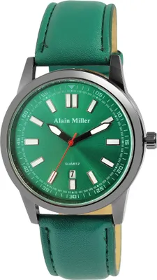 Produktbild von Alain Miller Herrenuhr mit Kunstlederionsband