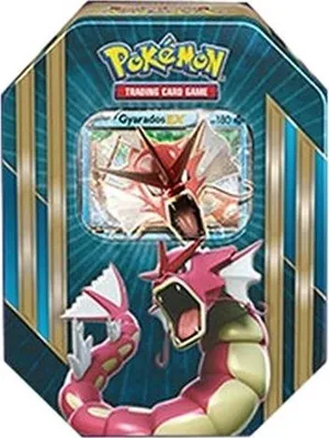 Obrázek produktu pro Pokemon Triple Power Tins: Shiny Gyarados EX Tin