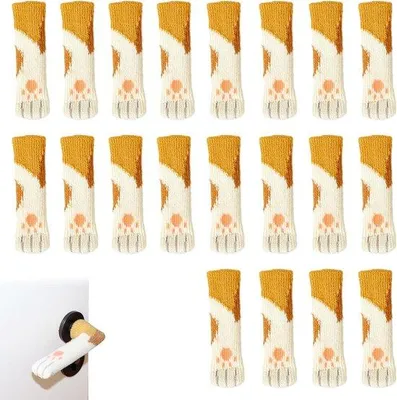 Immagine prodotto di Cuscini antiscivolo per gatti - Cuscini elastici per proprietari di gatti - 20 pezzi, grigio