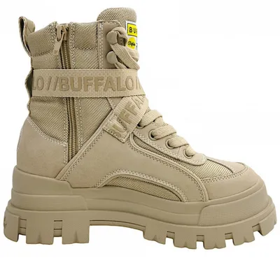 Productafbeelding van Buffalo ASPHA COM 1 Damenschuhe Schnürstiefel Beige Freizeit