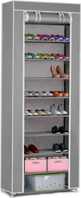 Produktbild von Textilschuhschrank Massido - Grau