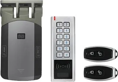 Obrázek produktu pro Chytrý set Zoneway D3 - čtečka, klávesnice, zámek, dálkové ovládání, Wifi