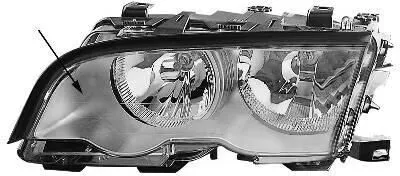 Immagine prodotto di VAN WEZEL Fari sinistri per BMW 3 Berlina (E46) 0646961
