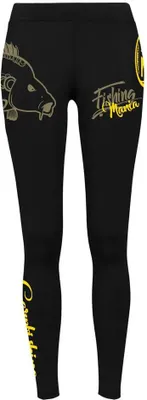 Image de HOTSPOT DESIGN Carpfishing Mania, M, noir-jaune, Leggings, 010500602