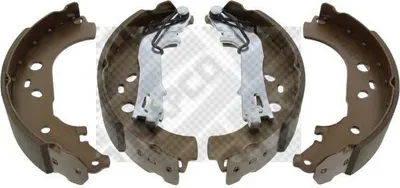 Produktbild von MAPCO Bremsbackensatz Trommelbremse Hinten für FIAT DOBLO Kasten/Kombi (263) 228mm 8140