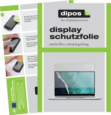 Produktbild von 2x Schutzfolie für Asus Chromebook Flip C434T matt Displayschutzfolie Folie Display Schutz dipos