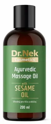 Productafbeelding van Dr. Nek Ayurvedische massageolie met sesamolie – Voor spierontspanning & welzijn