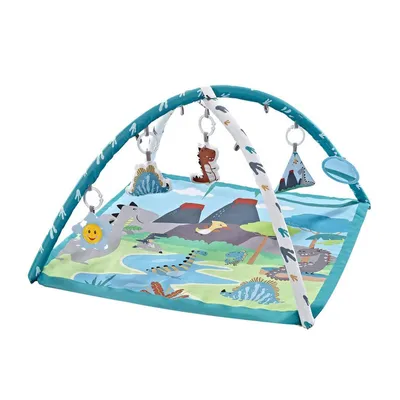 Image de Chipolino Jurassic Park Babygym Tapis d'éveil avec son bleu